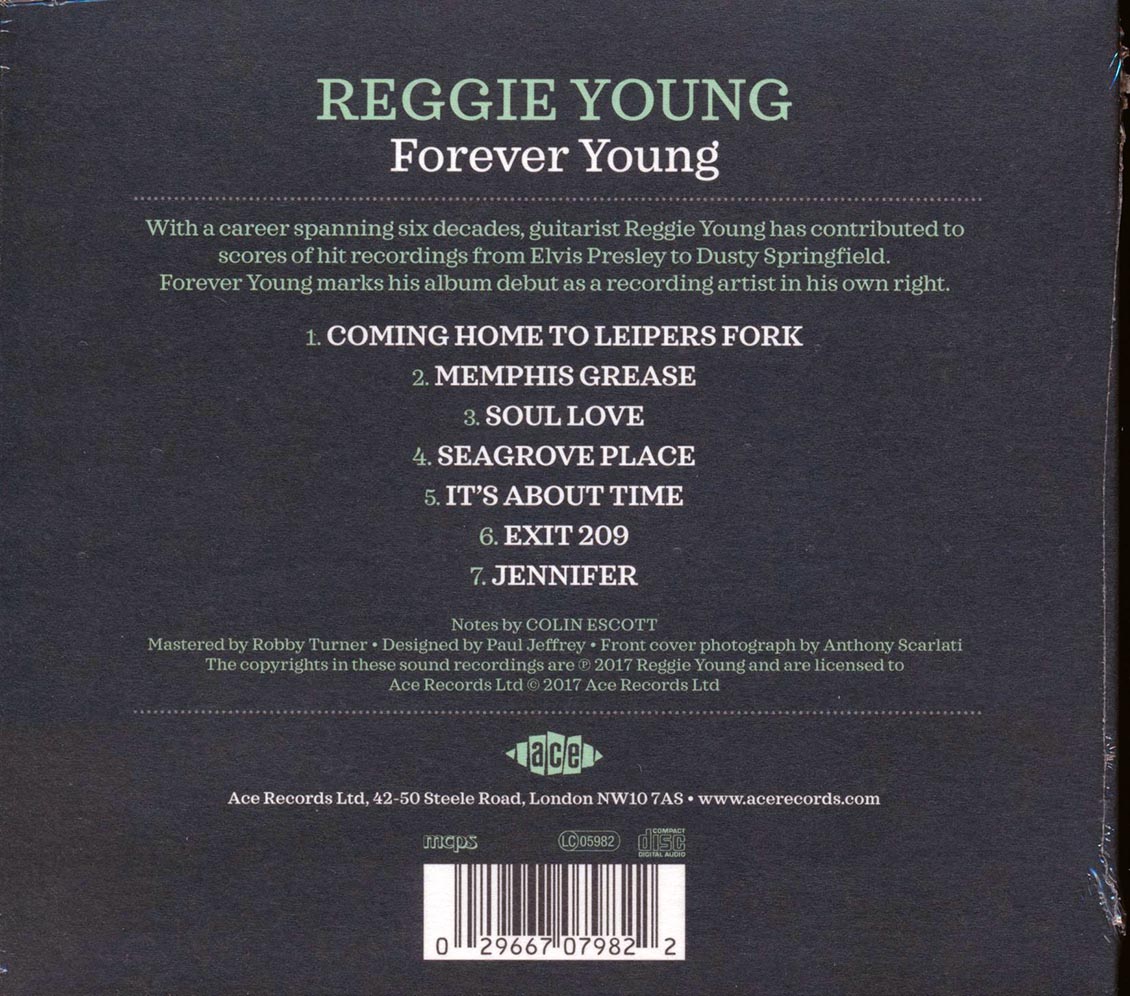 Reggie Young - Forever Young (incl. 20-page booklet) (remastered) Music CD