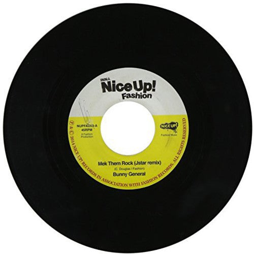 Bunny General - Mek Them Rock (jstar Remix) - Vinyl Record