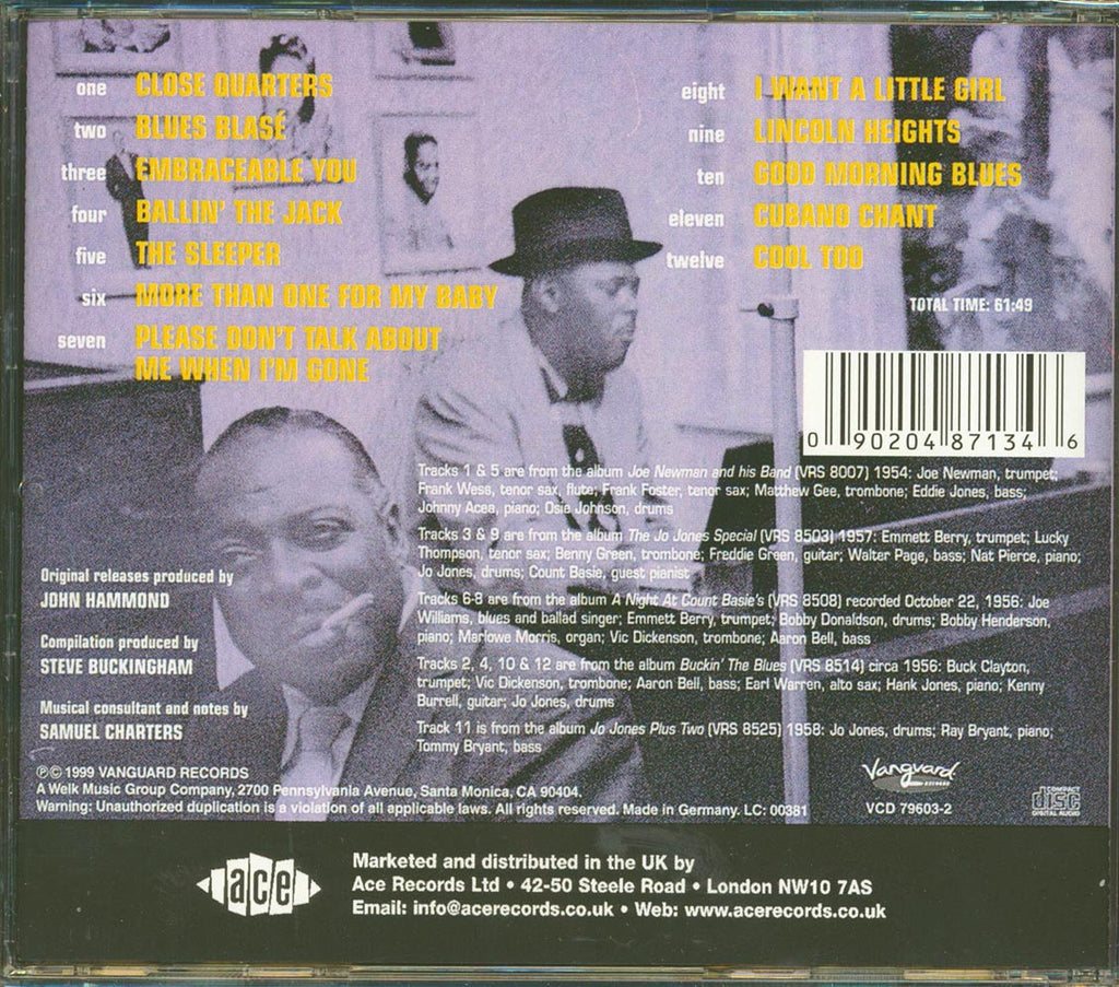 The Basie Bunch - Cool Too (incl. large booklet) (remastered) Music CD