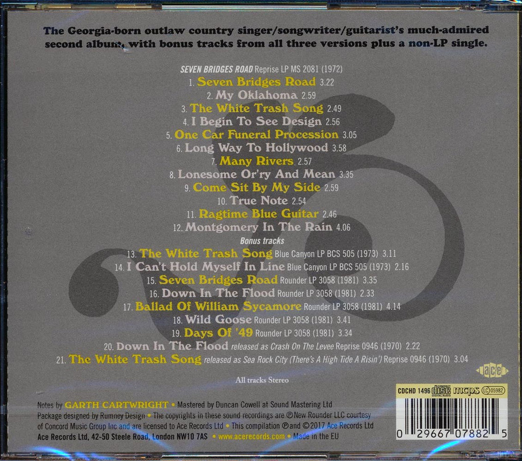 Steve Young - Seven Bridges Road: The Complete Recordings (21 tracks) (+9 bonus tracks) (incl. large booklet) (remastered) Music CD