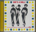 Connie Stevens, The Cookies, The Teen Turbans, Etc. - She's A Doll! Warner Bros.' Feminine Side (24 tracks) (incl. large booklet) (remastered) Music CD