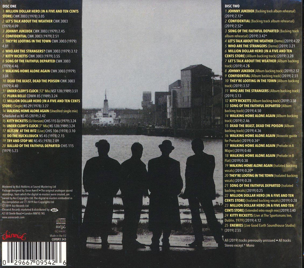 The Radiators - Ghosttown: 40th Anniversary Reissue (45 tracks) (2xCD) (incl. large booklet) (deluxe 3-fold digipak) (remastered) Music CD