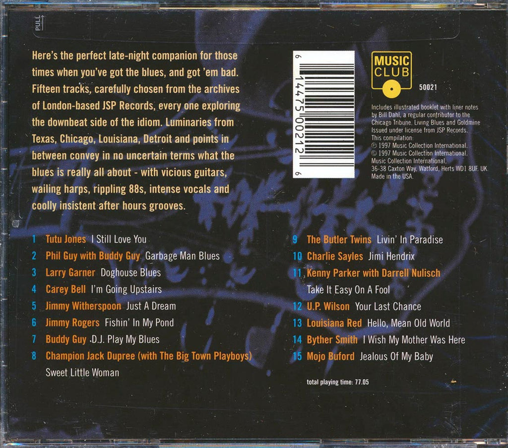 Buddy Guy, Jimmy Witherspoon, Jimmy Rogers, Etc. - Slow Burn: An After Hours Blues Collection Music CD