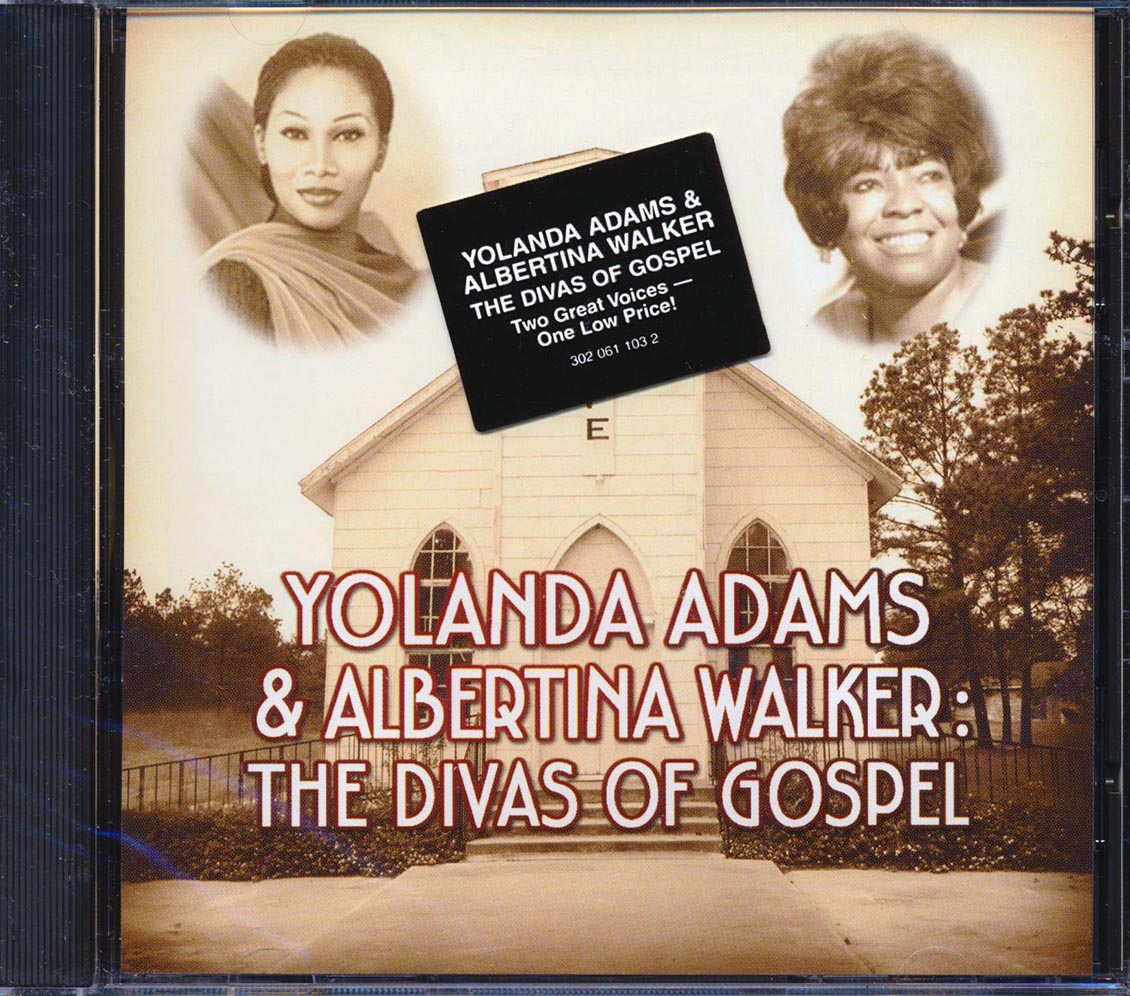 Yolanda Adams & Albertina Walker - The Divas Of Gospel (marked/ltd stock) Music CD