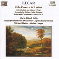 Elgar / Kliegel / Halasz / Leaper - Cello Concert In E Minor Op 85 - Music CD
