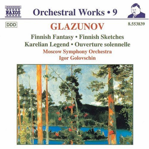 Glazunov / Golovschin - Finnish Fantasy Op 88 / Finnish Sketches Op 89 - Music CD