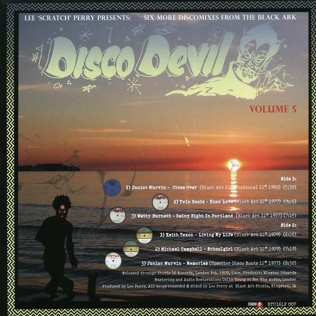Lee Perry - Disco Devil Volume 5: Six More Classic Discomixes From The Black Ark Studio 1977-79 Vinyl Record