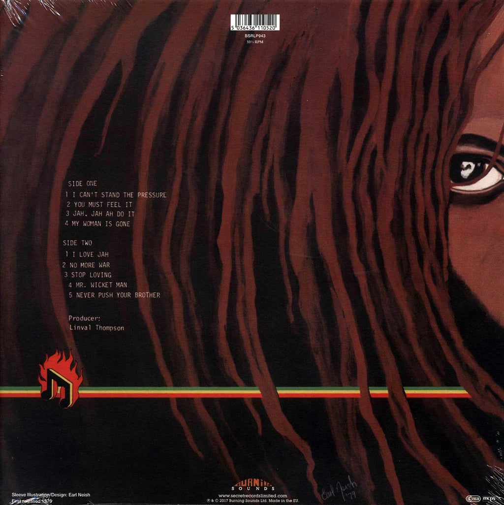 Linval Thompson - I Love Jah (180g) Vinyl Record