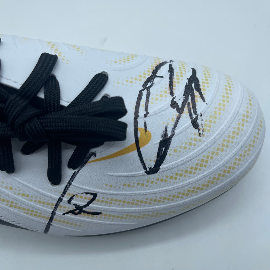 Alexia Putellas & Salma Paralluelo Signed Soccer Cleat JSA FC Barcelona