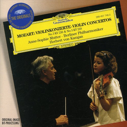 Mozart / Mutter / Karajan / Bpo - Violin Concertos - Music CD