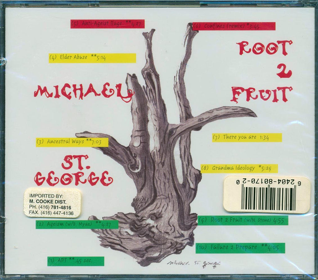 Michael St. George - Root 2 Fruit Music CD