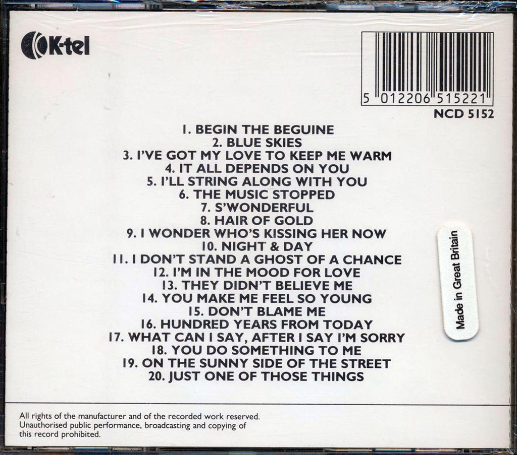 Frank Sinatra - The Radio Years (20 tracks) Music CD