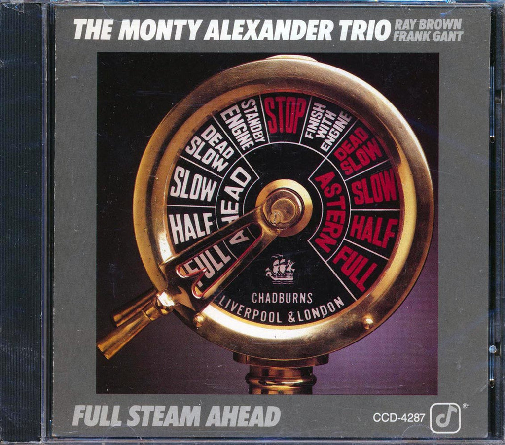 Monty Alexander Trio - Full Steam Ahead Music CD
