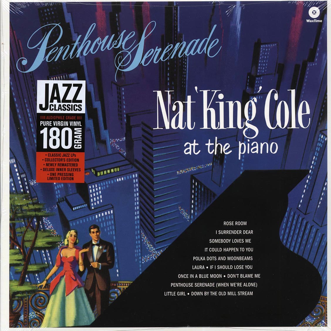 Nat King Cole - Penthouse Serenade: Nat King Cole At The Piano (+2 bonus tracks) (ltd. ed.) (180g) (remastered) Vinyl Record
