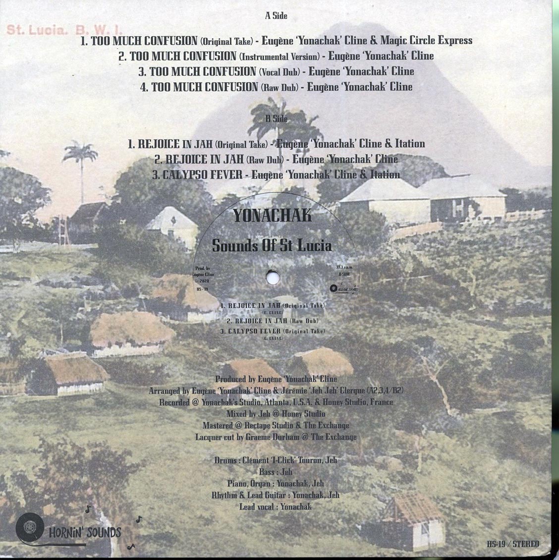 Yonachak - Sounds Of St. Lucia (ltd. ed.) Vinyl Record