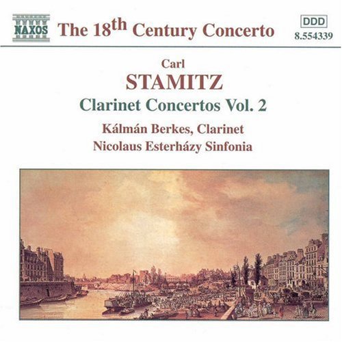 Stamitz / Berkes / Esterhazy - Clarinet Concertos 2 - Music CD