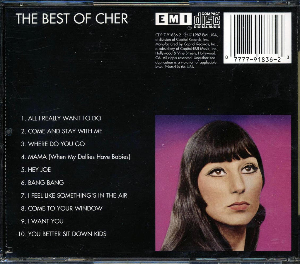 Cher - The Best Of Cher (marked/ltd stock) Music CD