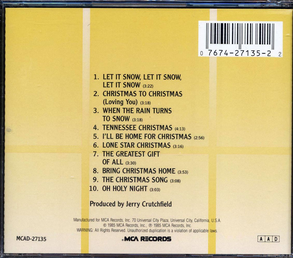 Lee Greenwood - Christmas To Christmas Music CD