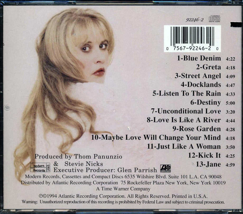 Stevie Nicks - Street Angel (marked/ltd stock) Music CD