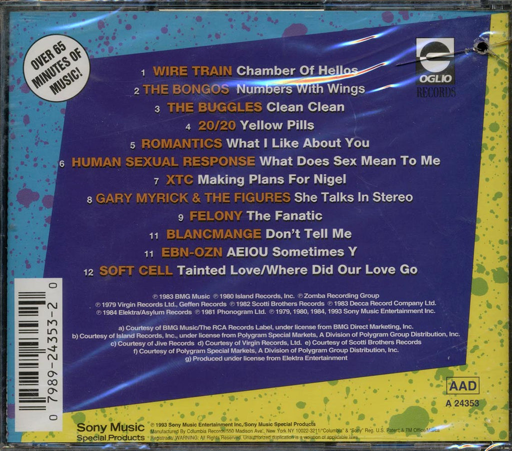 Wire Train, Bongos, Romantics, Etc. - Richard Blade's Flashback Favorites Volume 3 (marked/ltd stock) Music CD