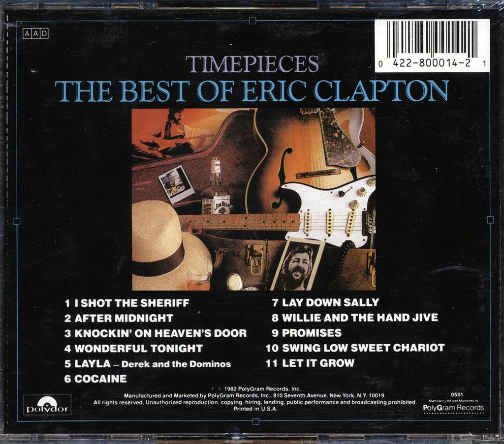 Eric Clapton - Time Pieces: The Best Of Eric Clapton Music CD