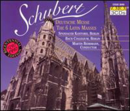 Mass Text / Schubert - Deutsche Messe & 6 Latin Masses - Music CD