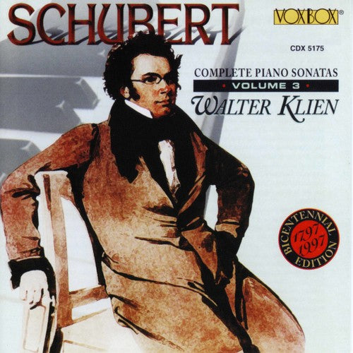 Schubert / Klien,walter - Complete Sonatas 3 - Music CD