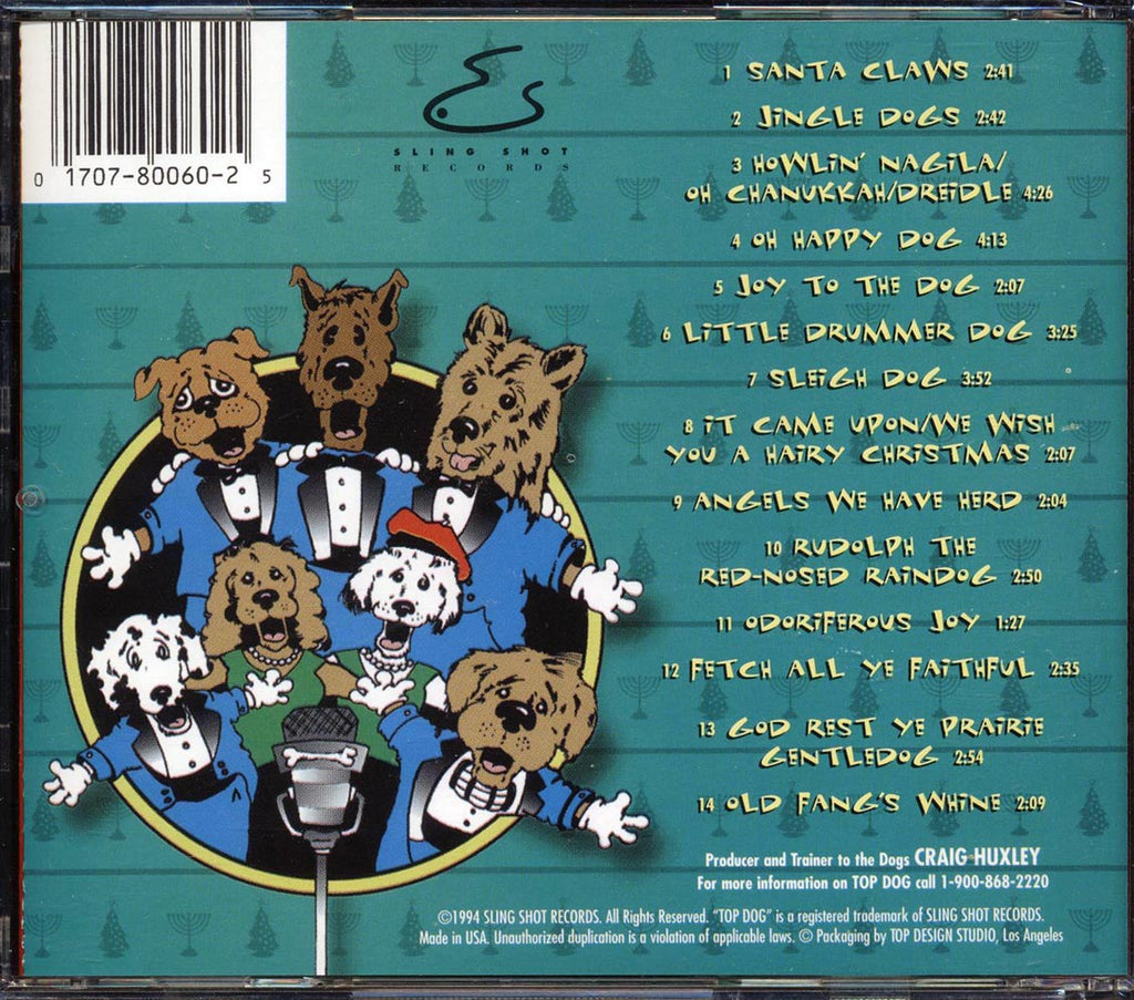 Top Dog - Howliday Favorites In Dog Music CD
