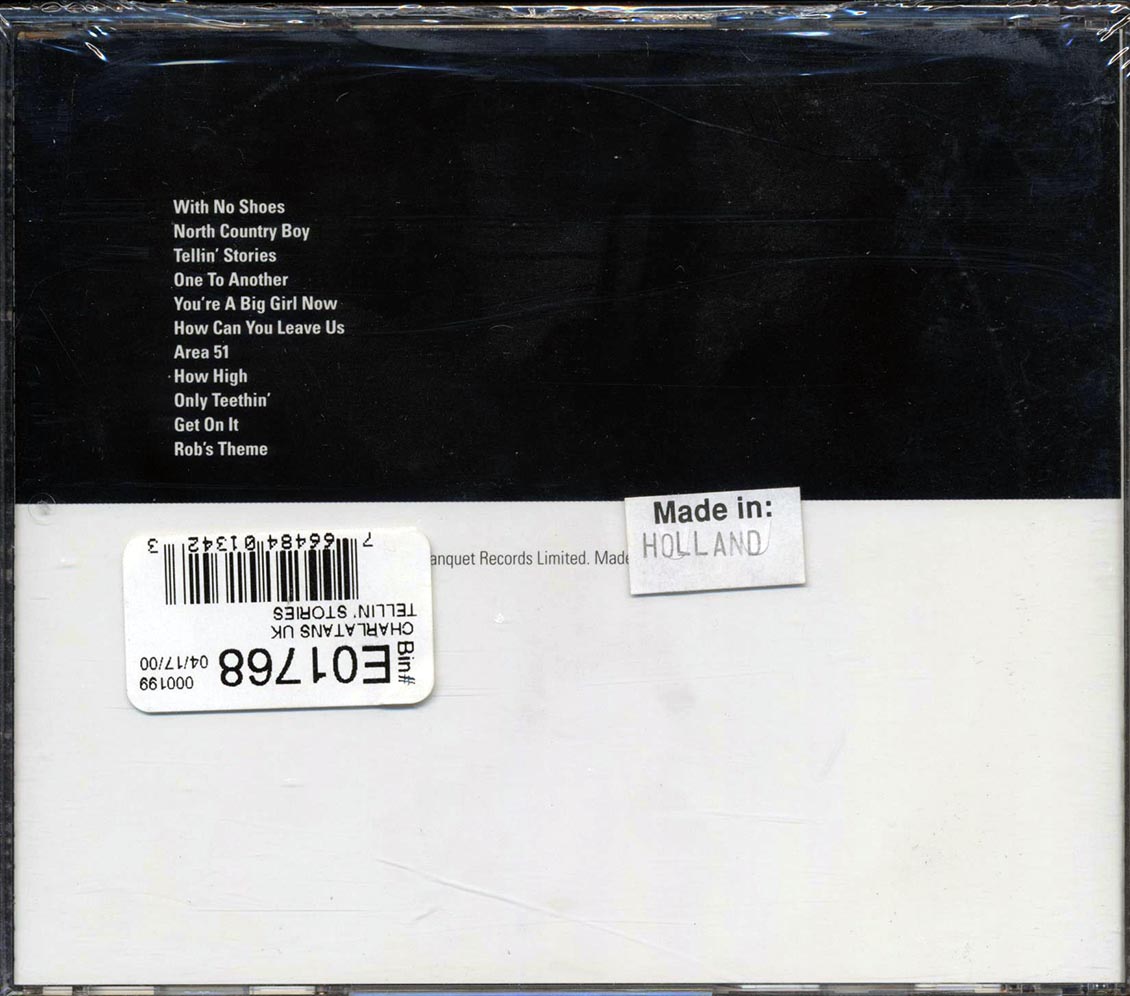 The Charlatans - Tellin' Stories Music CD