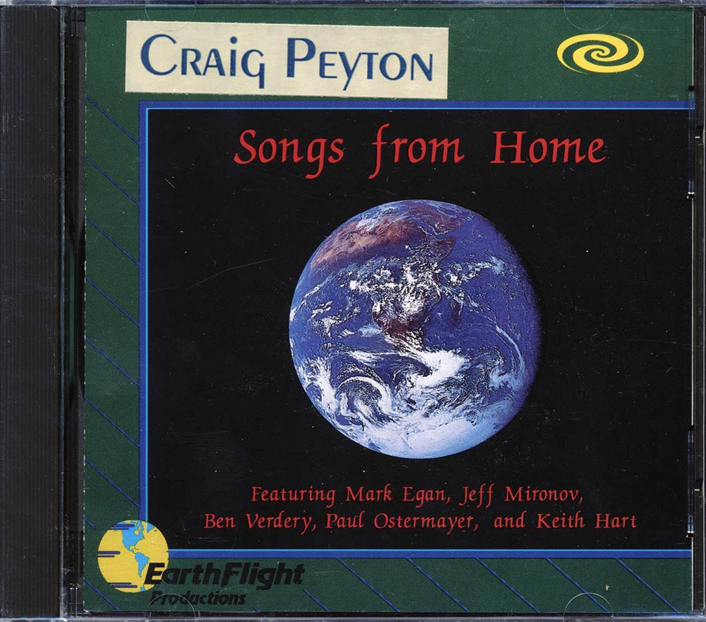 Craig Peyton - Songs From Home Music CD