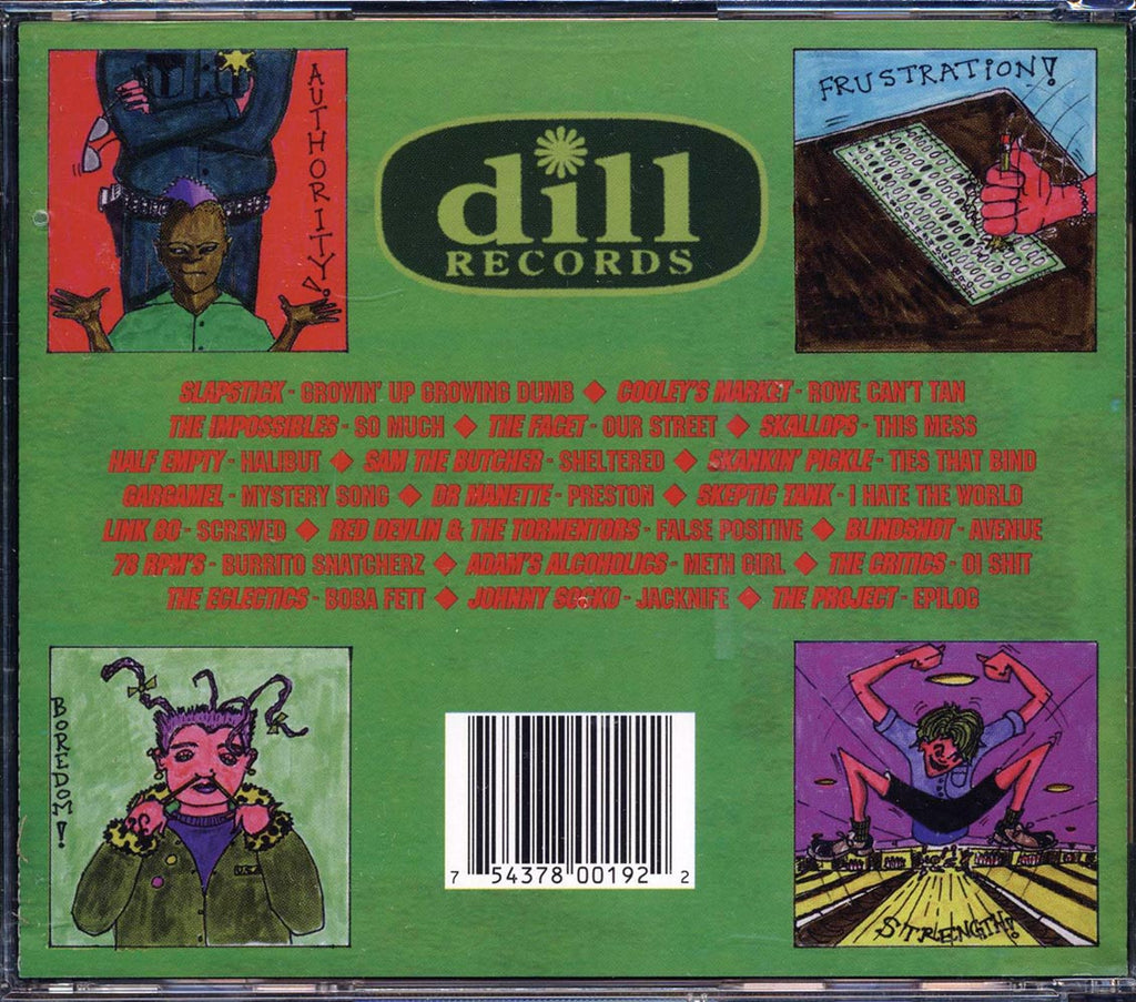 Slapstick, Cooley's Market, The Impossibles, Etc. - Dillinquents Music CD