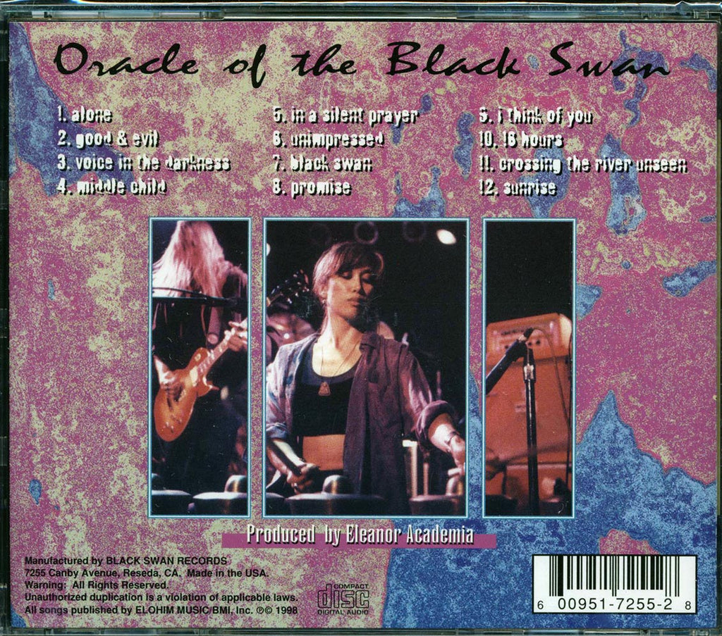 Eleanor Academia - Oracle Of The Black Swan Music CD
