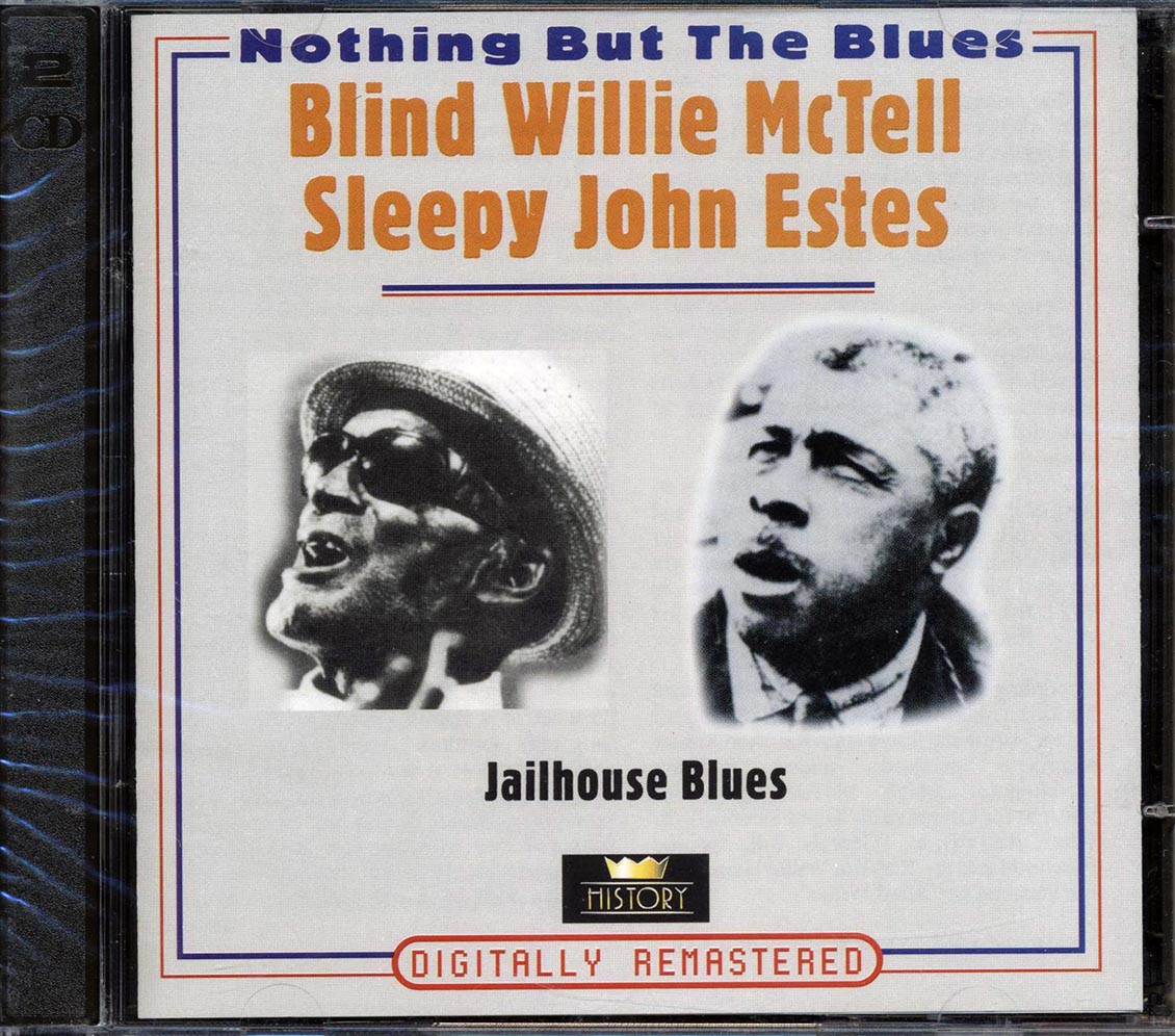 Blind Willie McTell, Sleepy John Estes - Jailhouse Blues (50 tracks) (2xCD) Music CD