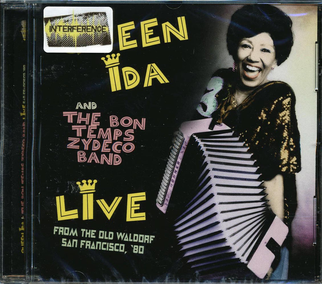Queen Ida & The Bon Temps Zydeco Band - Live From The Old Waldorf San Francisco, '80 (remastered) Music CD