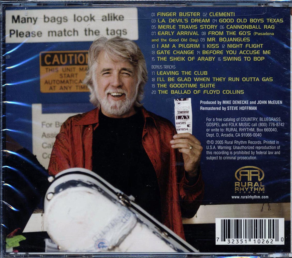 John McEuen & The LA String Wizards - Round Trip: Live In LA (marked/ltd stock) Music CD