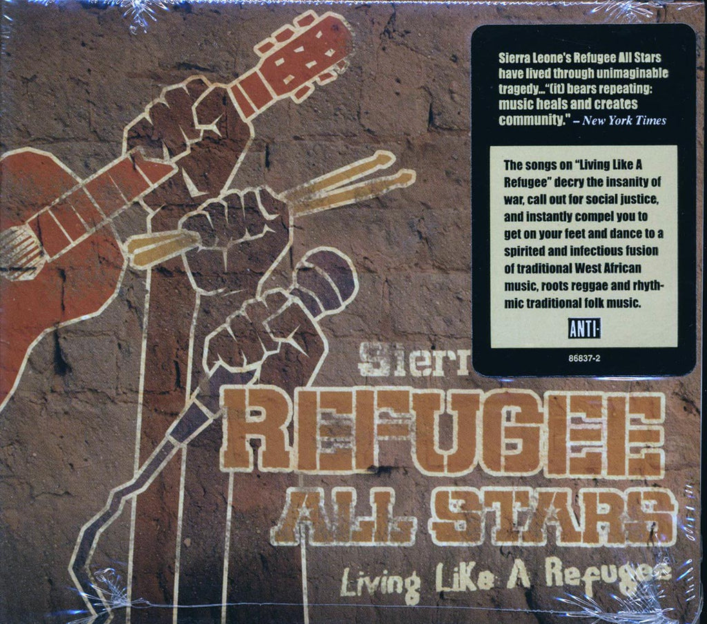 Sierra Leone's Refugee All Stars - Living Like A Refugee Music CD