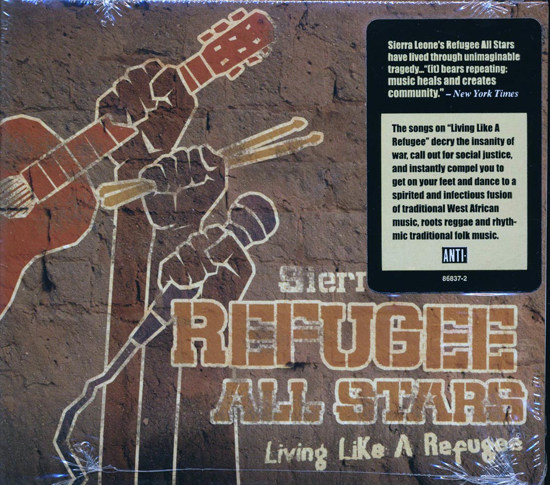 Sierra Leone's Refugee All Stars - Living Like A Refugee Music CD