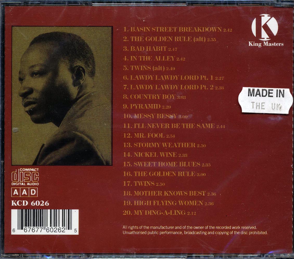 Dave Bartholomew - In The Alley (20 tracks) Music CD