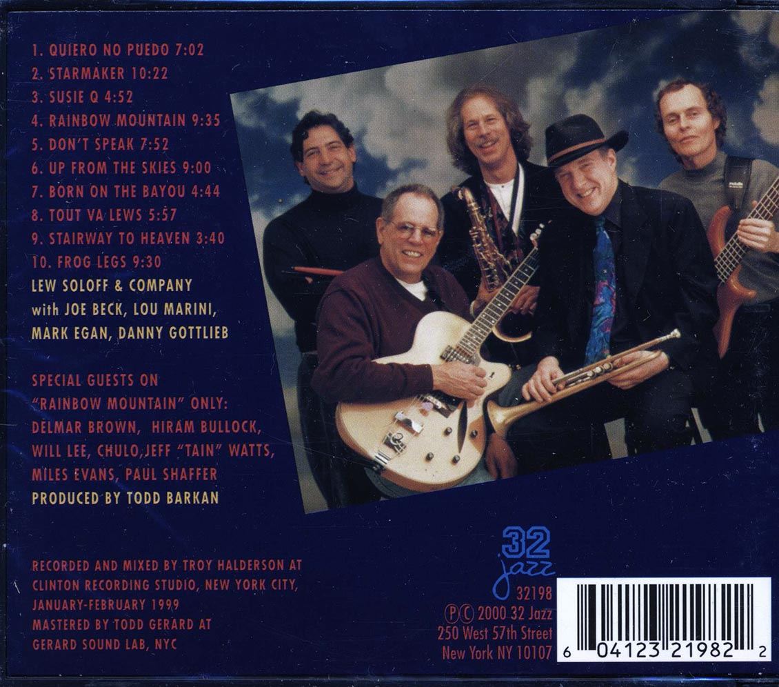 Lew Soloff & Company - Rainbow Mountain Music CD