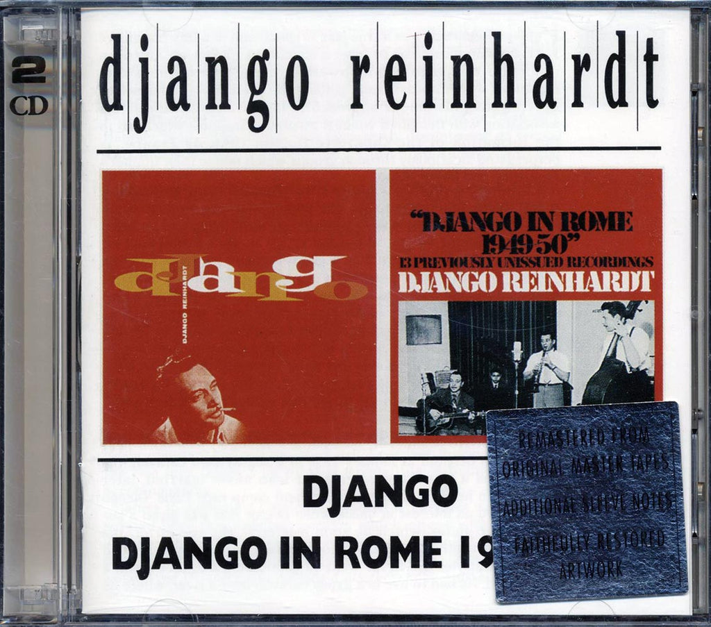 Django Reinhardt - Django + Django In Rome 1949-1950 (2 albums on 2 CDs) (27 tracks) (remastered) Music CD