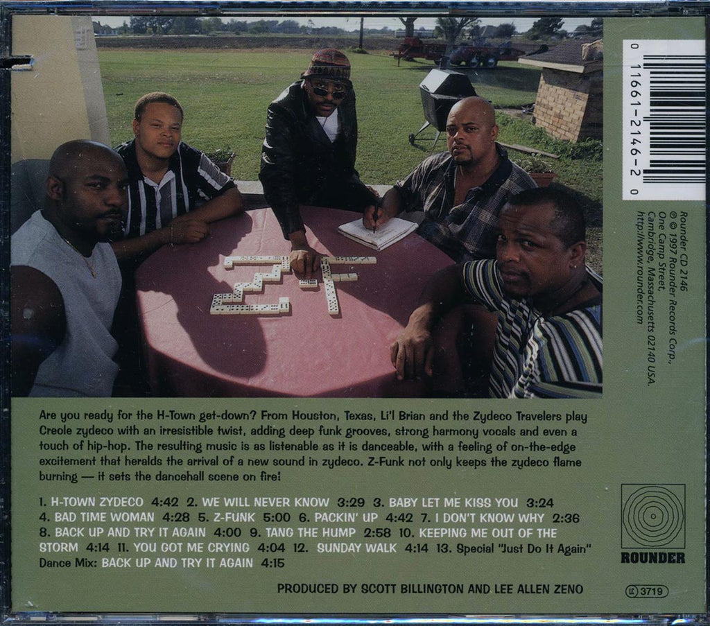 Li'l Brian & The Zydeco Travelers - Z-Funk (marked/ltd stock) Music CD