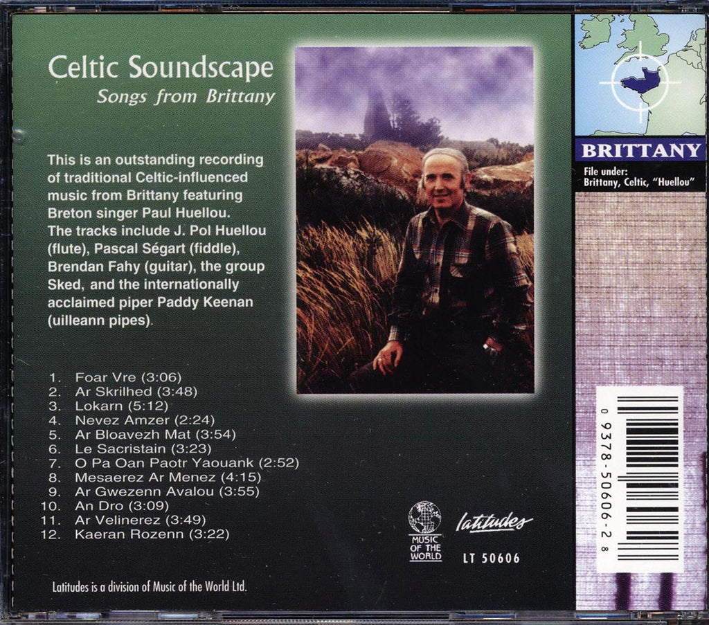 Paul Huellou - Celtic Soundscape: Songs From Brittany Music CD