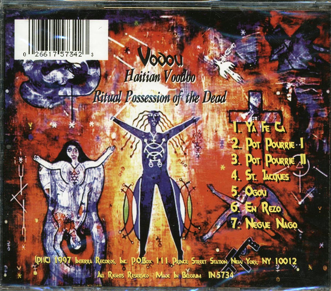 Vodou - Ritual Possession Of The Dead Music CD