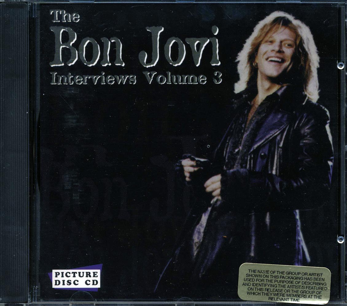 Bon Jovi - The Bon Jovi Interviews Volume 3 Music CD