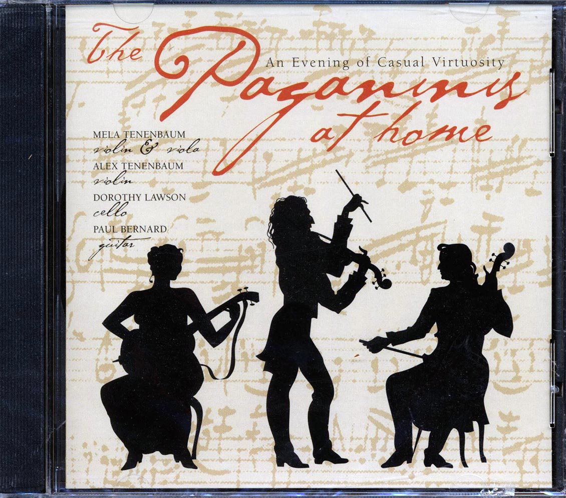 Mela Tenenbaum, Alex Tenenbaum, Dorothy Lawson, Paul Bernard, Paganini - The Paganinis At Home Music CD