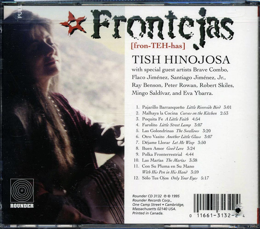 Tish Hinojosa - Frontejas (marked/ltd stock) Music CD
