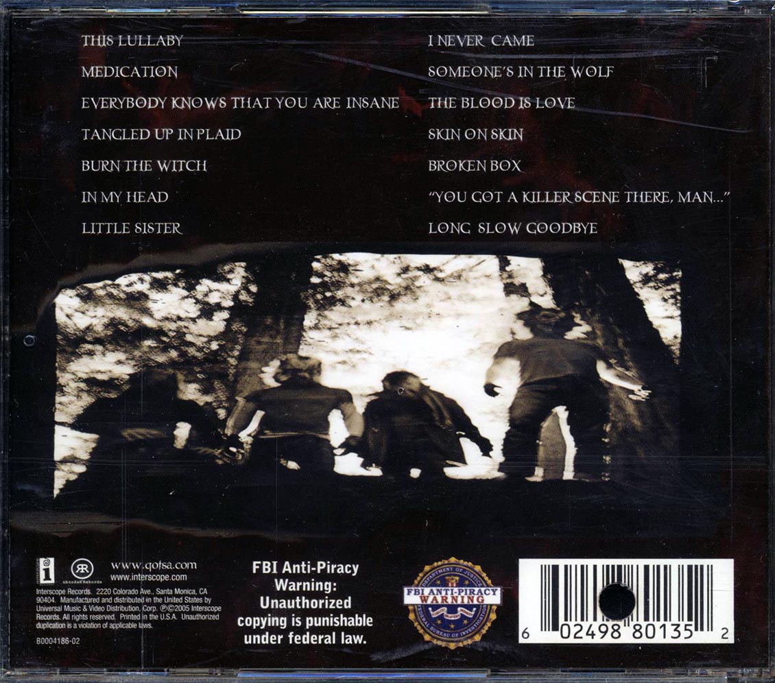 Queens Of The Stone Age - Lullabies To Paralyze (promo) (marked/ltd stock) Music CD