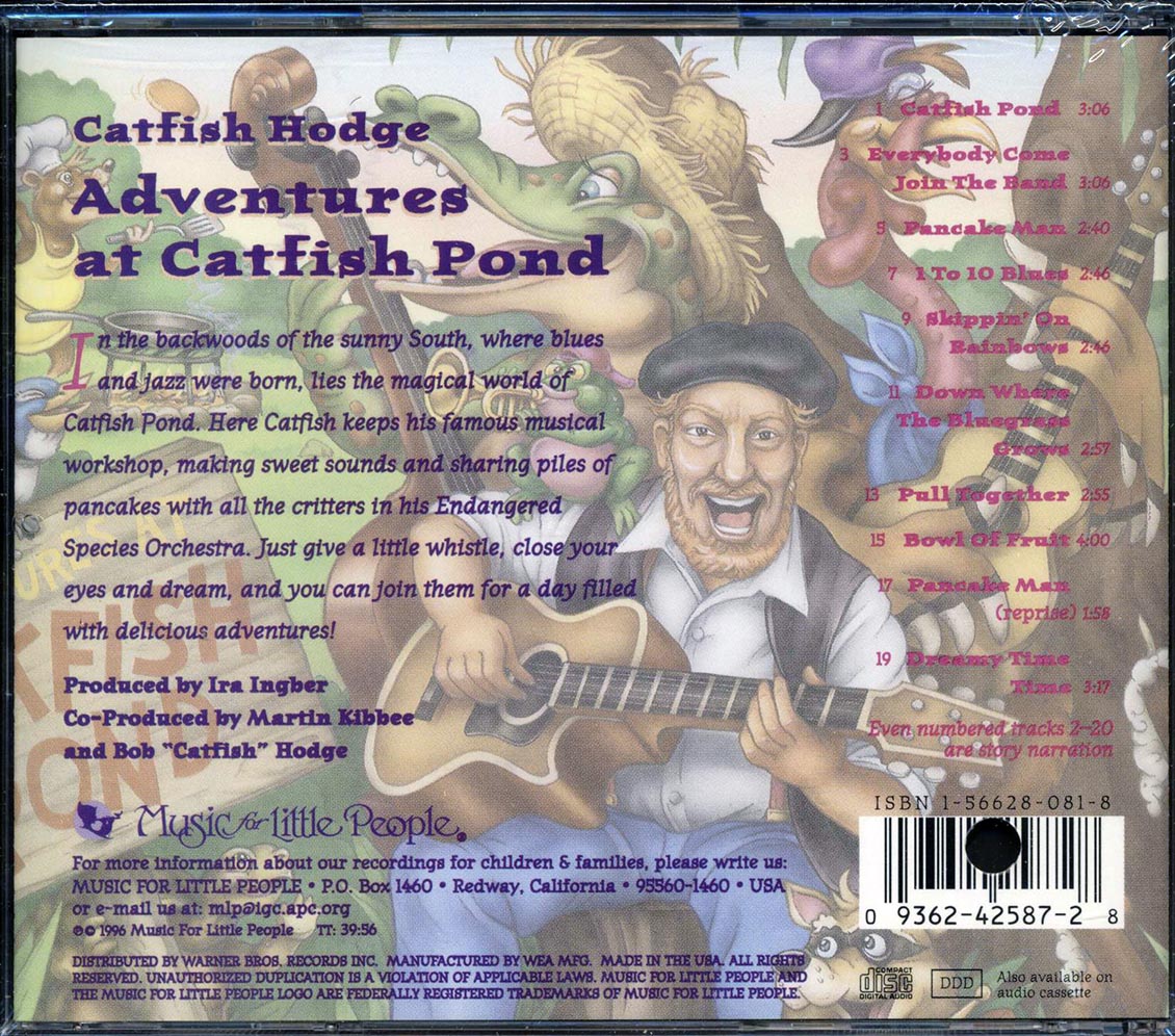 Catfish Hodge - Adventures At Catfish Pond (marked/ltd stock) Music CD