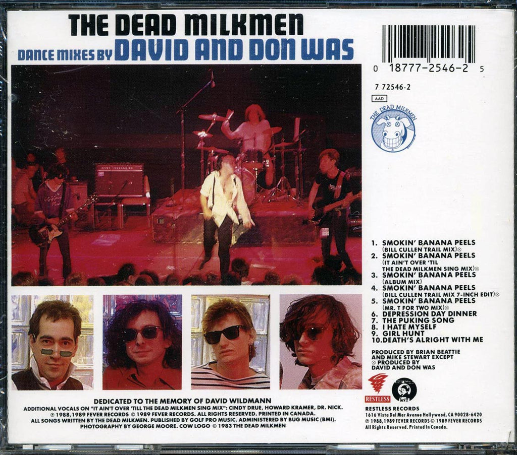 The Dead Milkmen - Smokin' Banana Peels Music CD