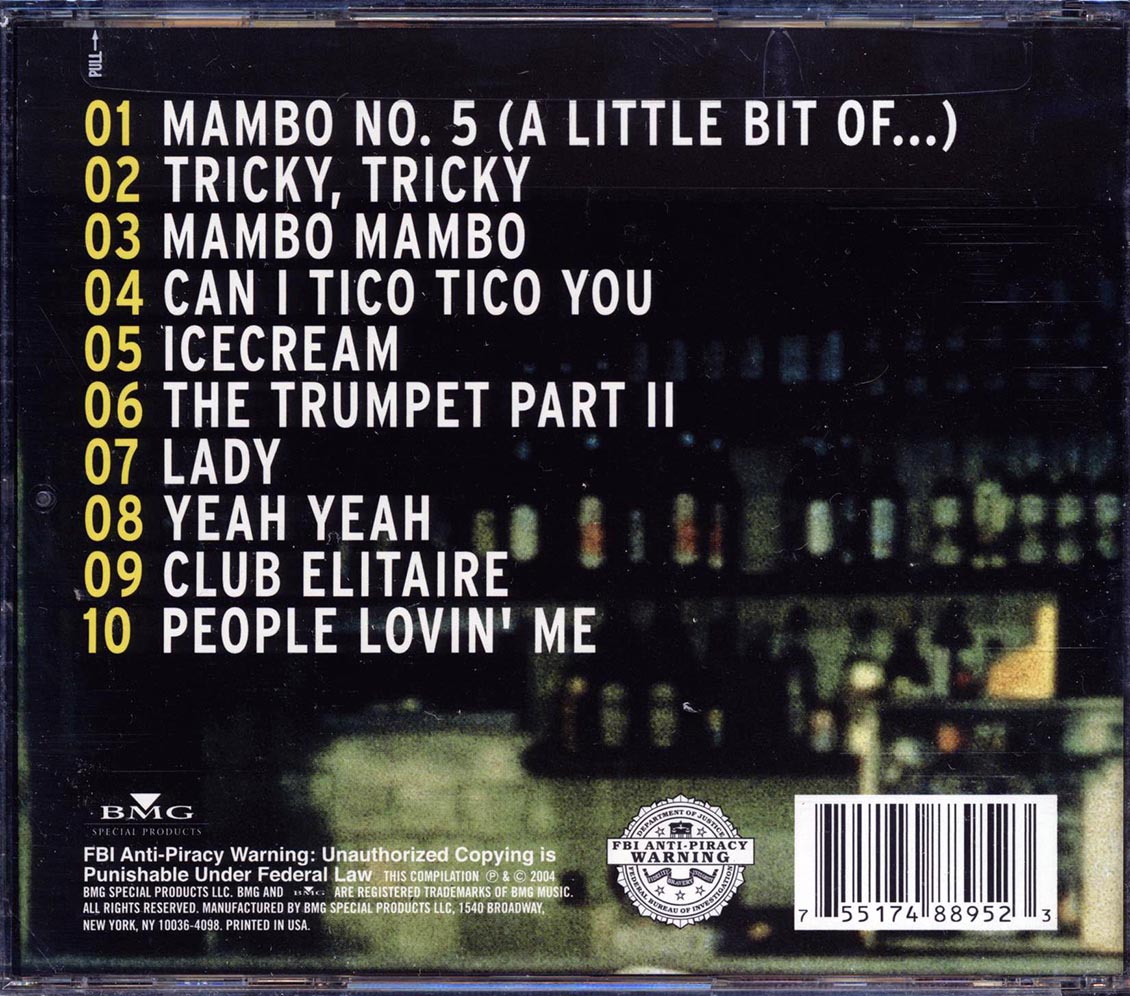 Lou Bega - Mambo Mambo: The Best Of Lou Bega Music CD